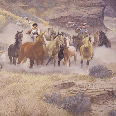 Wild Horse Round-Up