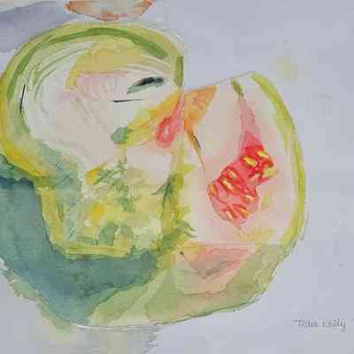 Untitled (green fruit)