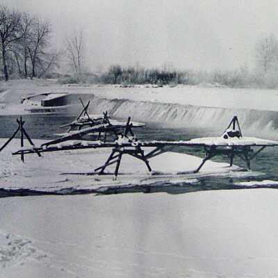 Untitled (winter dam)