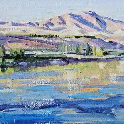 Stayman Flat, Chelan Butte, Columbia River