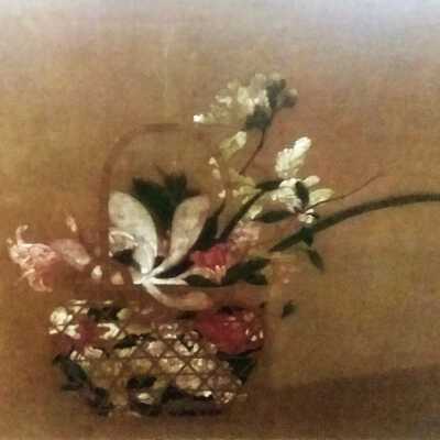 Basket Filled with Flowers