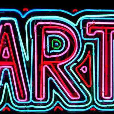 Untitled (Neon "Art" Sign)