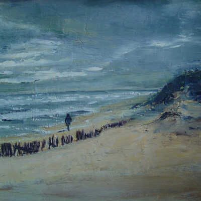 Ocean Shore Scene