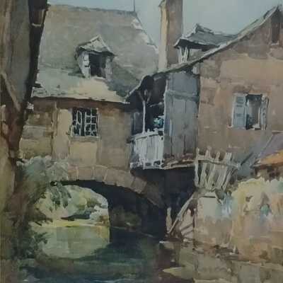 Untitled (bridge house)