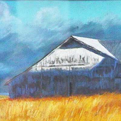 Morning on Howard's Barn