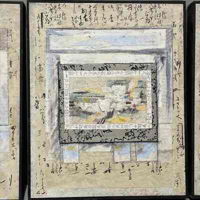 Oriental Landscape (Triptych)