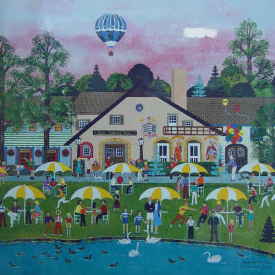 Pond At The Inn
