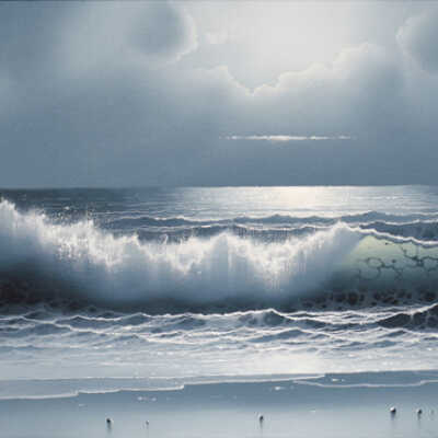 Untitled (crashing wave)