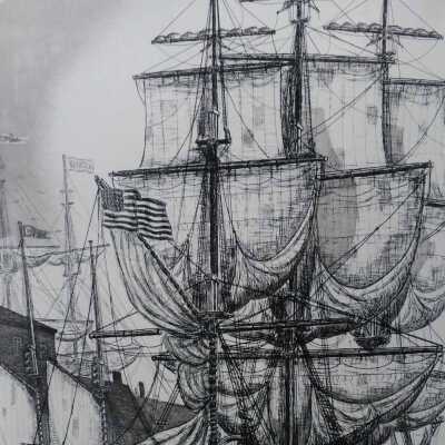 The Whaler 'Charles W. Morgan'