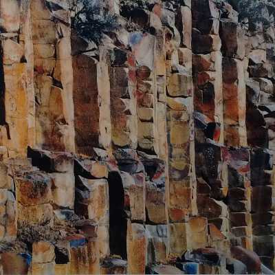 Untitled (rock pillars)