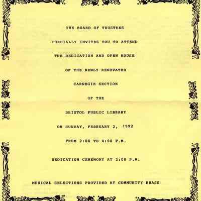 Mailer, Bristol Public Library