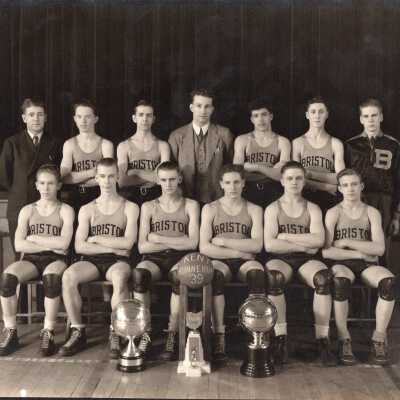 Bristol School Basketball team, 1939