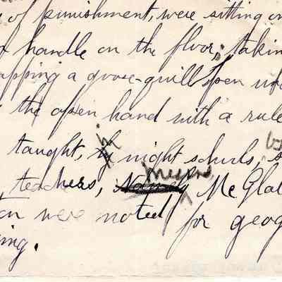 Notes of Early School Punishment