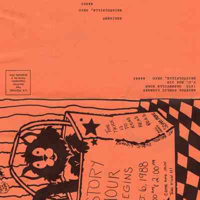Mailer, Bristol Public Library, 1988