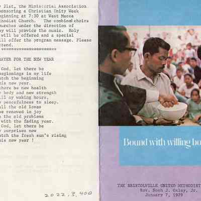 Church Program,1979