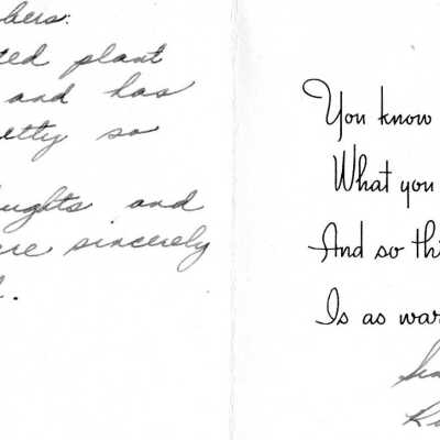 Thank You Note
