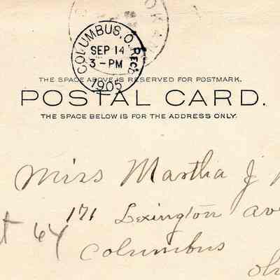 Postcard, 1905