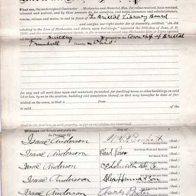 Early Library Correspondence,1912