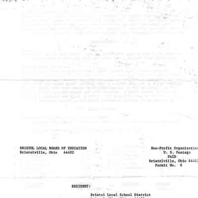 Mailer, Bristol Board of Education