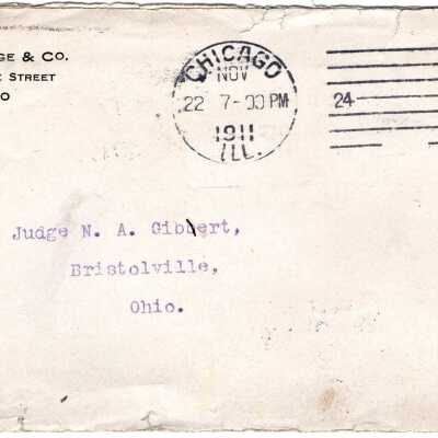 Early Library Correspondence,1911