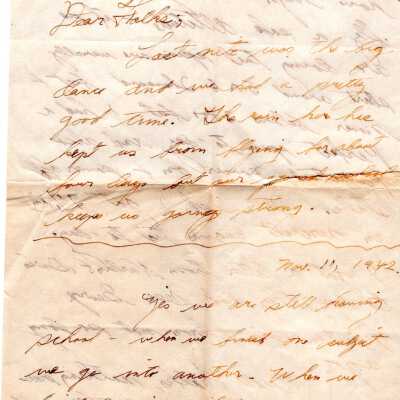 Letter to family Robert Mack.1943
