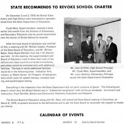Bristol School Report,1976