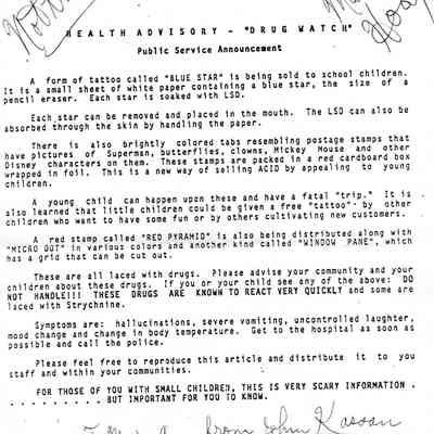 Announcement, 1990