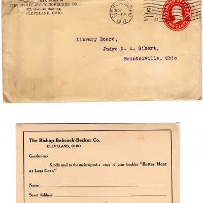 Early Library Correspondence,1911