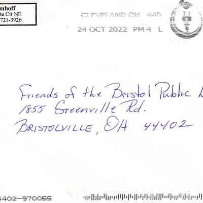 Envelope and Card, 2022