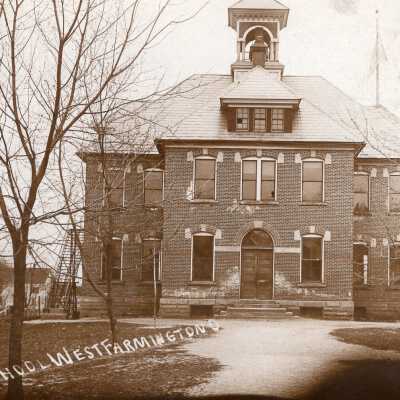 High School, West Farmington, 1910