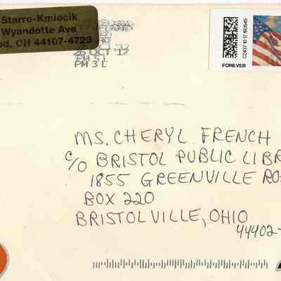 Envelope and Card, 2017