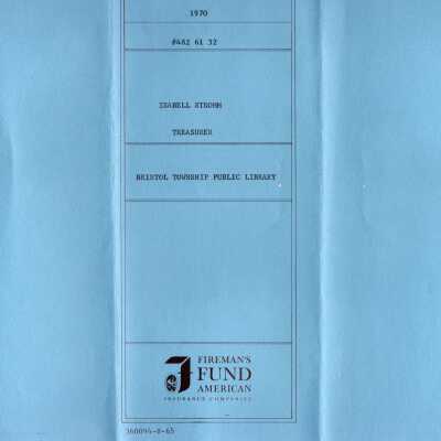 Library Correspondence,1970