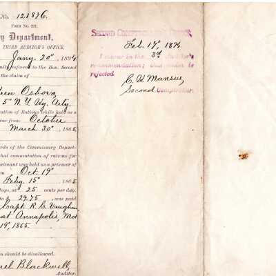Treasury Department document, 1894