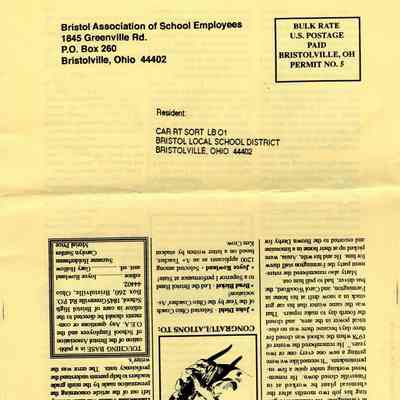 Mailer, Bristol School, 1994