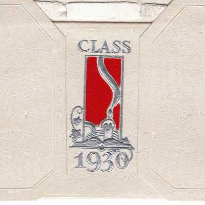 Graduation Invitation Bristol High School, 1930