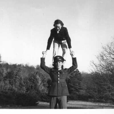 Robert Mack and woman