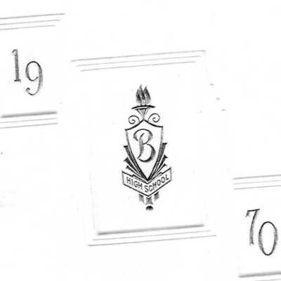 Bristol High School Graduation Announcement, 1970