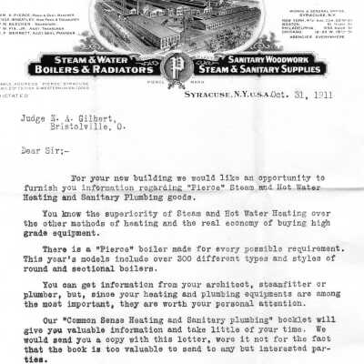 Early Library Correspondence,1911