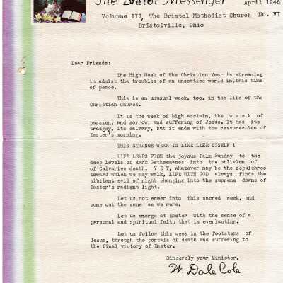 Newsletter, 1946