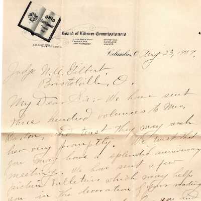Early Library Correspondence, 1909