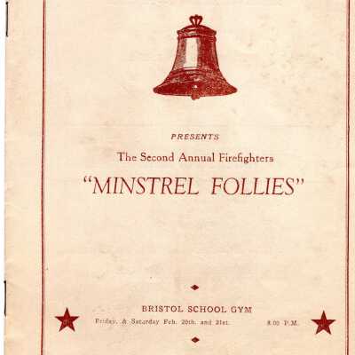 Program , Bristol Fire Department 1948