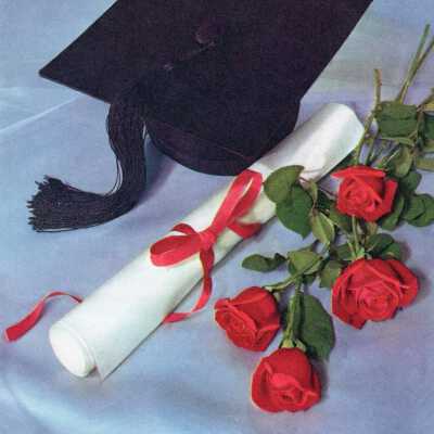Bristol High School Graduation Program, 1986