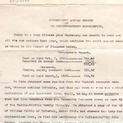 Report Maltby Association