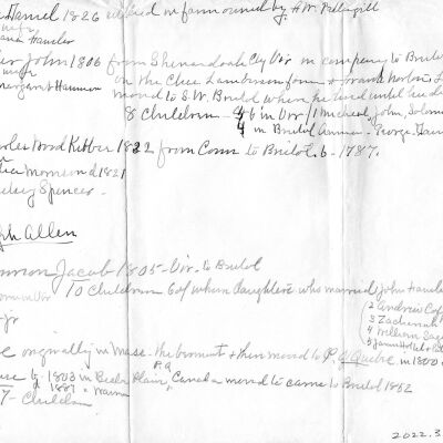 Notes Early History