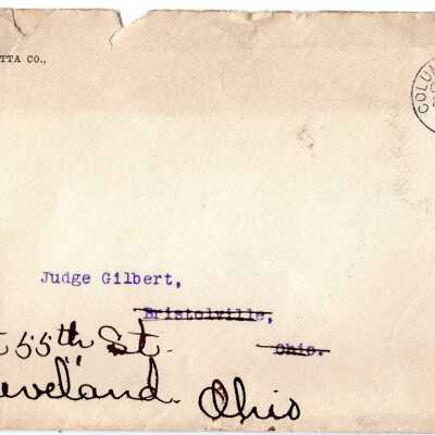 Early Library Correspondence,1911
