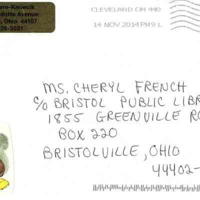 Envelope and Card, 2014