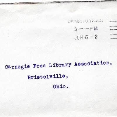 Early Library Correspondence:1912