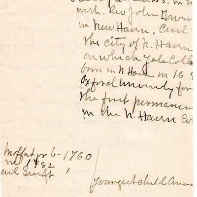 Notes Family History