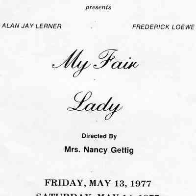 Program, Bristol School, 1977