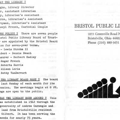 Miscellaneous, Library, 1984